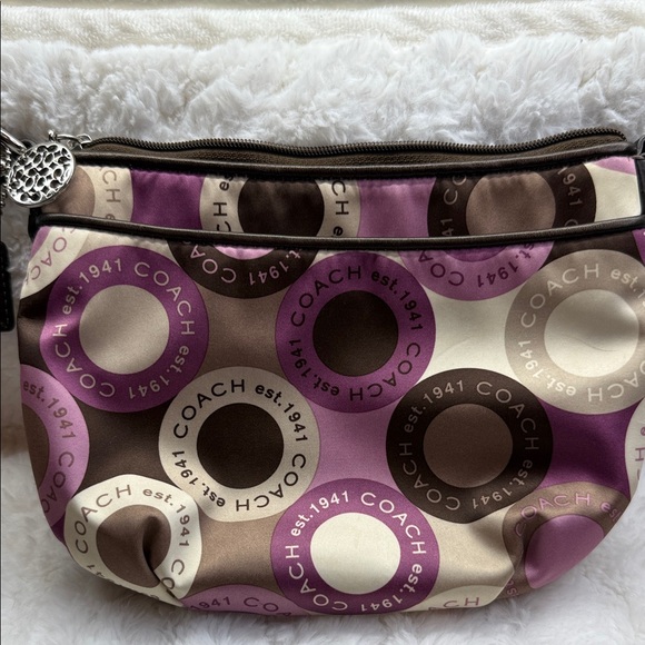 Coach Multicolor Circle Pattern Crossbody Bag - Picture 2 of 6